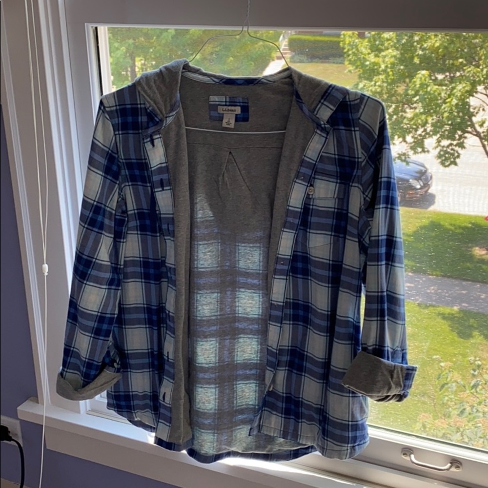 L.L. Bean Flannel Long Sleeve